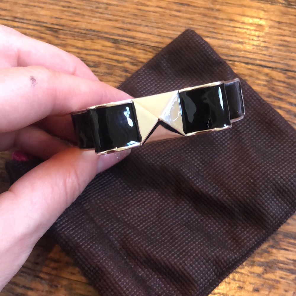 NWOT Kate Spade bow clamp bracelet